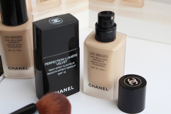 Chanel Foundations: Les Beiges vs Lumiere Velvet