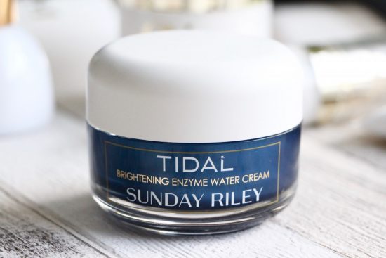 Sunday Riley Tidal Brightening Enzyme Water Cream Review